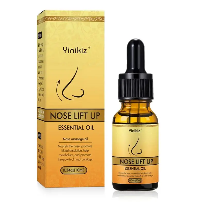 ABDD HOT   10Ml Beauty Nose Liquid Rubbing Nose Essential Oil Nasal Care Thin Nose