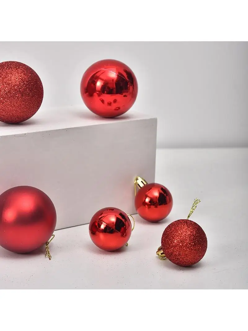 クリスマスボール電気メッキクリスマスツリーオーナメント高級スタイルギフトお祝い装飾バルーンライトラグジュアリー