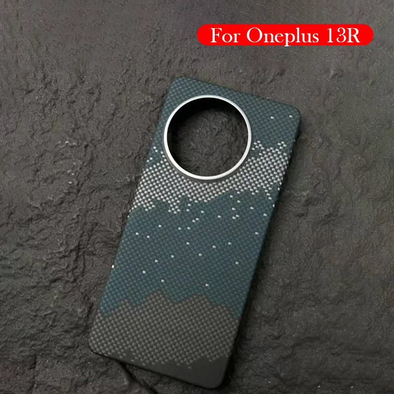 

Kevlar Magnetic Case For Oneplus 13R Carbon Fibre Back Cover Case for ONEPLUS 13R