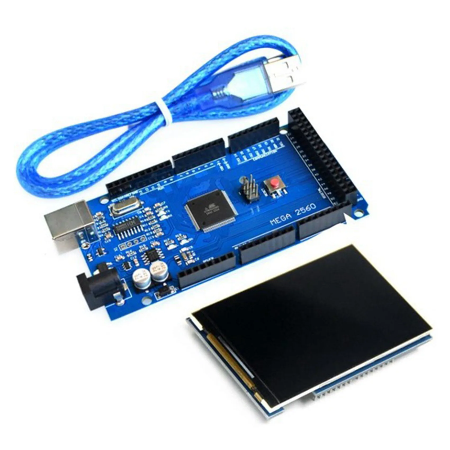 

3.5 Inch TFT Color Screen Module 320X480 Ultra HD LCD Screen for Arduino Mega2560 R3 Board with Cable