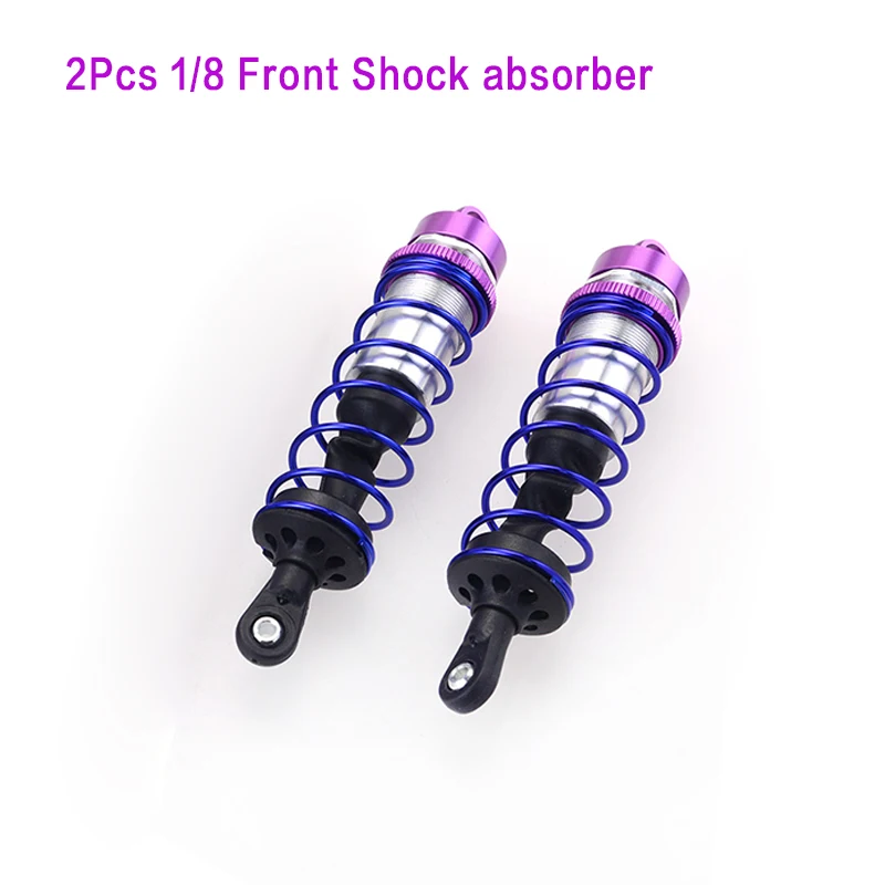 120mmフロント143mmリアZDレーシング1/8 RCカーダンパー金属負圧ショックアブソーバーバギートラックトラギーHPIレッドキャットLRP用