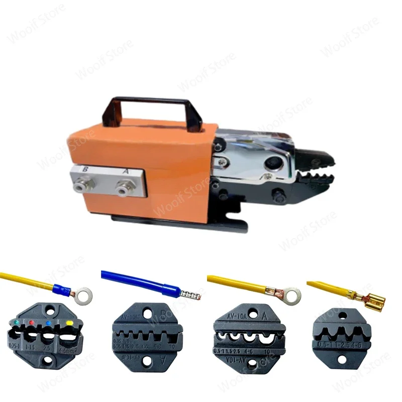 1.3T 0.5-0.7Mpa Pneumatic Terminal Crimping Machine Terminal Cold Pressing Terminal Crimping Pliers With 4 Jaws