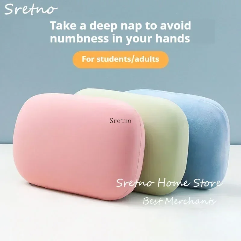 

Portable Latex Small Pillow for Cervical Spine Protection, Office Student Nap Pillow, Car Cushion Travel Neck Pillows almohadas