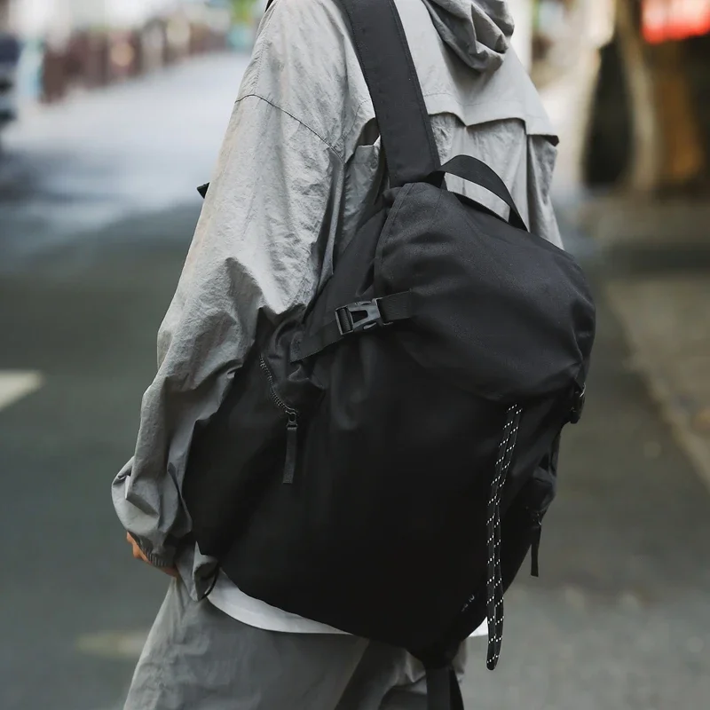 New Design Fashion Climbing Backpacks for Women Simple Hiking Bags High-capacity Men's Solid Popular Casual Outdoor Rucksack