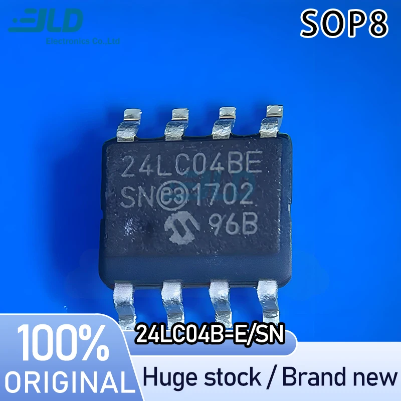 

(10-20piece) 100% New 24LC04B-E/SN SOP8 Chipset Professional one-stop ordering Adequate stock Chip Electronics