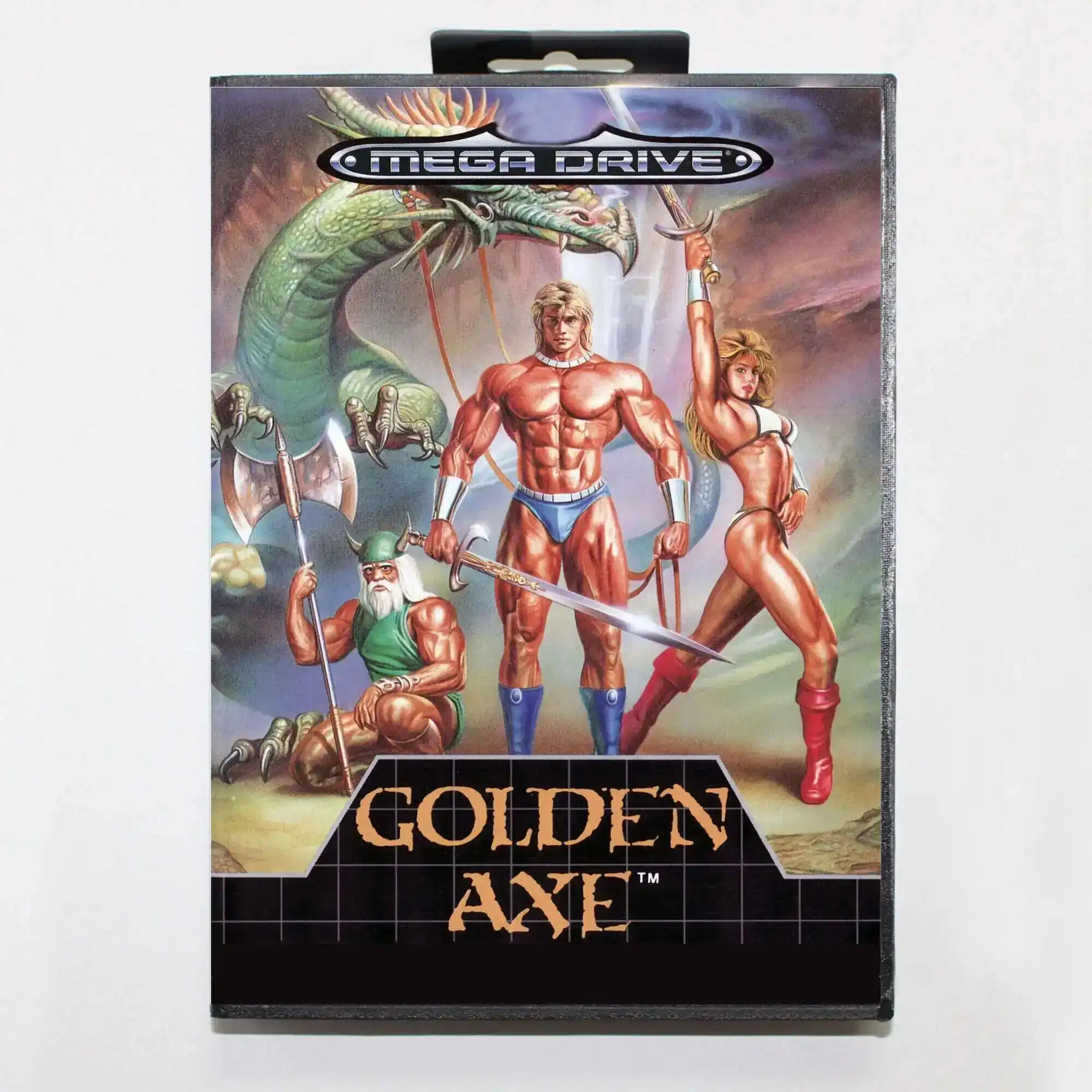 Игровая карта Golden Axe MD с европейской коробкой для 16-битной Sega Megadrive Genesis system Игровая карта Golden Axe MD с европейской коробкой для 16-битной Sega Megadrive Genesis system