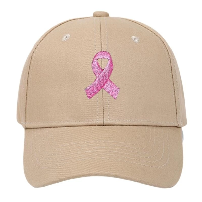 652F Adjustable Baseball Sun Hat Women Men Unisex Awareness Cap for Charity Event