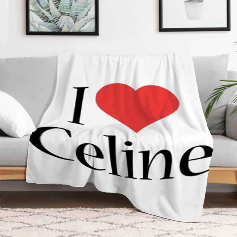 

C-Celine Throw Blanket King Size Fluffy Soft Blankets & Throws Blankets for Sofa Luxury Thin Wadding Blanket Oversized