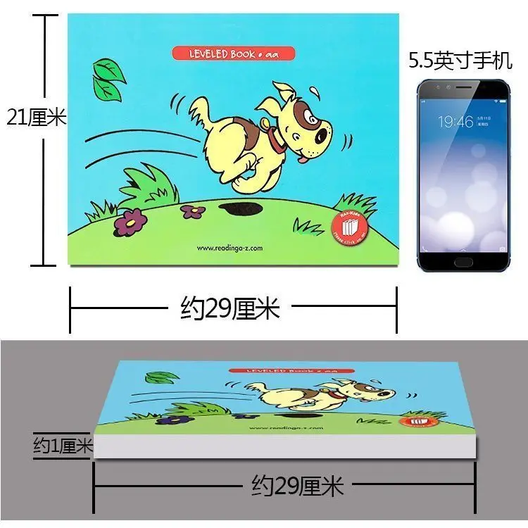 

Original Raz bound book series of graded reading picture books - American collection - English AA blue label