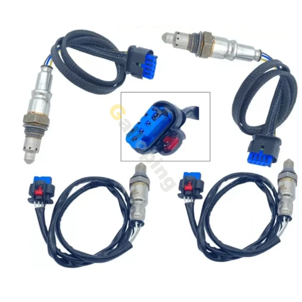 4Pcs O2 Oxygen 02 Sensor For Ford F-150 5.0L 2018 2019 2020  Upstream Downstream 4 & 5 Wires Lambda 234-5731 234-5732 234-8050