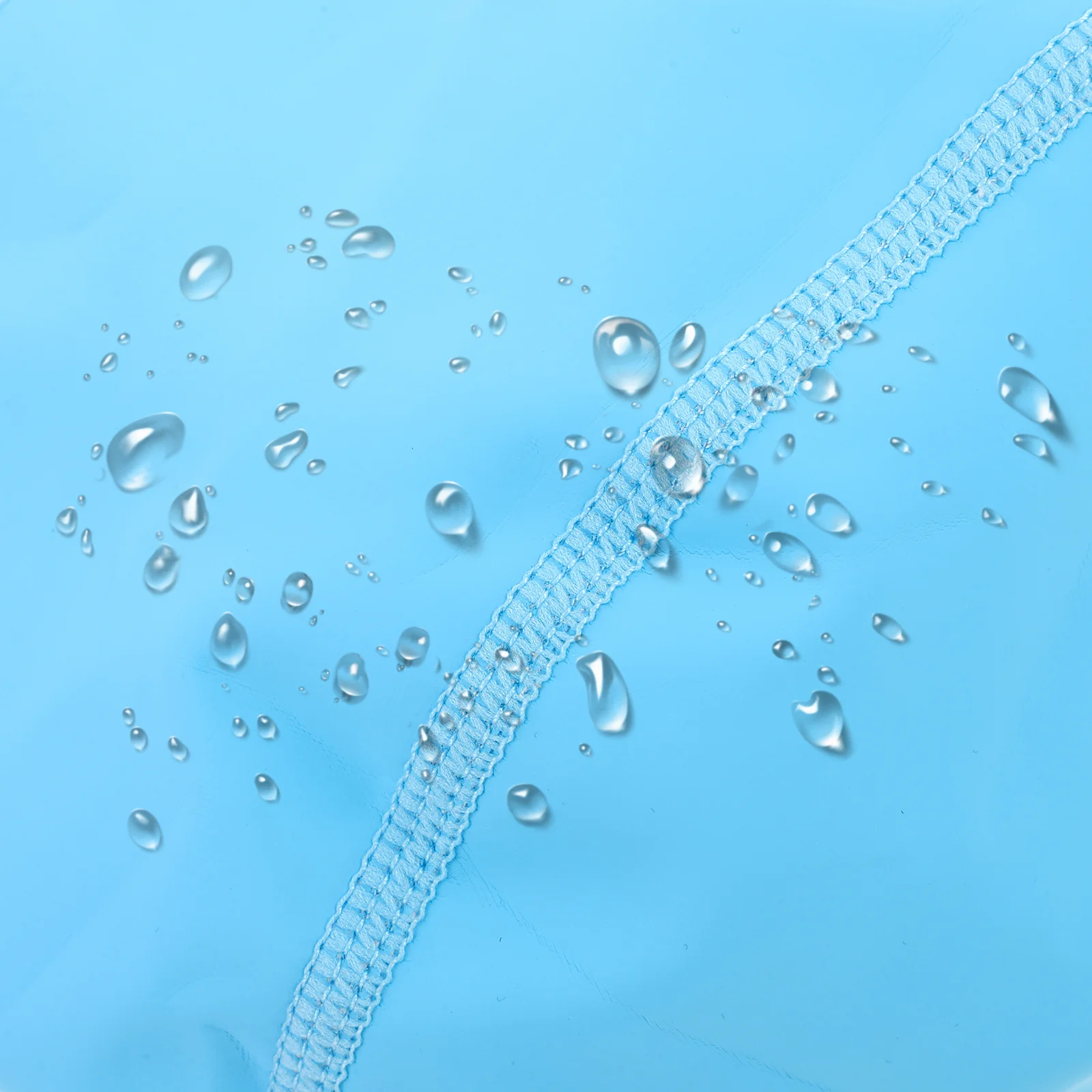 3 قطع من قبعة السباحة المقاومة للماء من البولي يوريثان للرجال والنساء، مضادة للانزلاق، مريحة ومرنة مناسبة لحمام السباحة والشاطئ والأنشطة المائية، قبعة مقاومة للماء #5