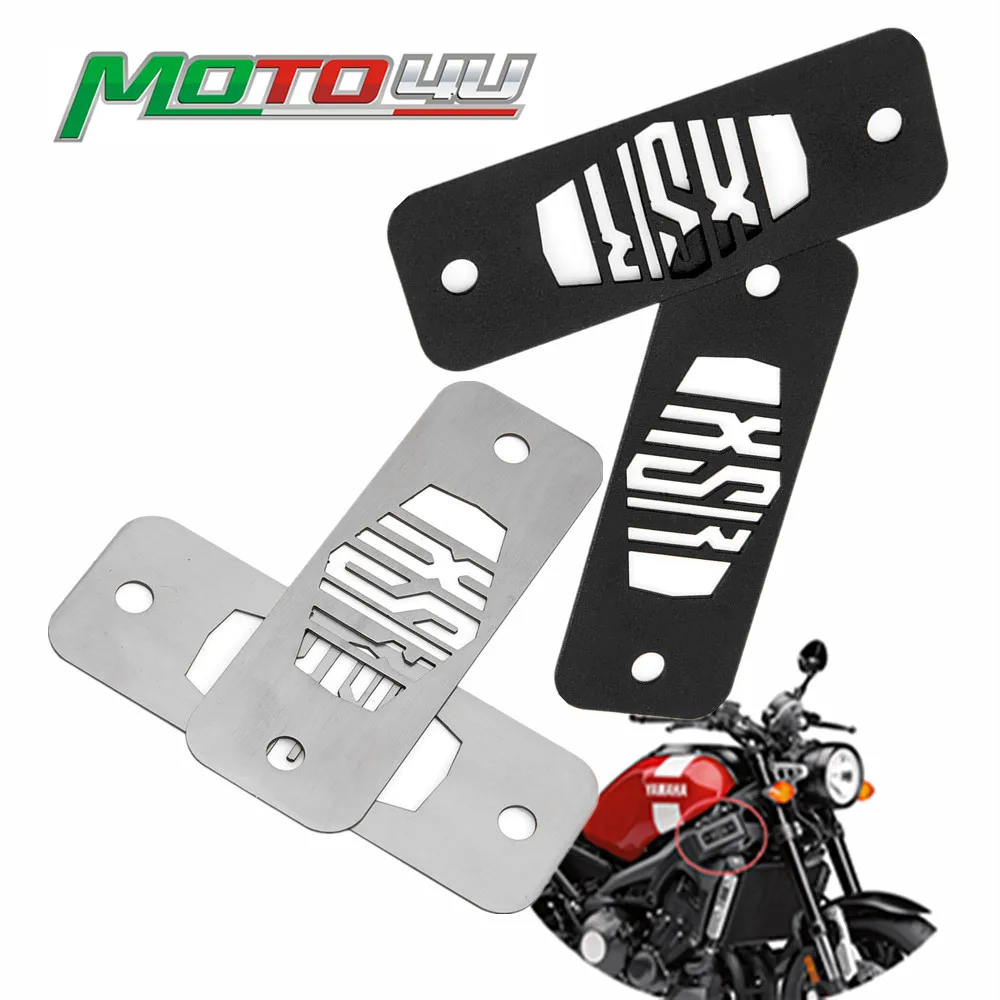 For Yamaha XSR XSR900 XSR 900 Stainless Steel Fuse Box Top Decoration Motorcycle modification Cafe Racer