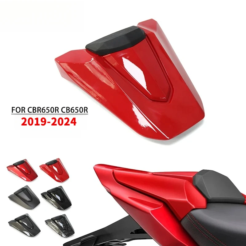 

Чехол на заднее сиденье для Honda CBR650R CB650R 2019-2024, обтекатель заднего пассажирского сиденья мотоцикла, обтекатель сиденья CB 650R CBR 650R, детали