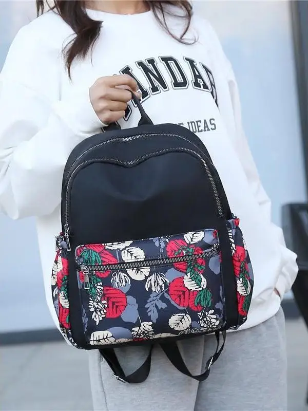 korean-style-large-capacity-casual-travel-women's-backpack-fashionable-new-ladies-school-bag-unisex-shoulder-bag-hobo-bag