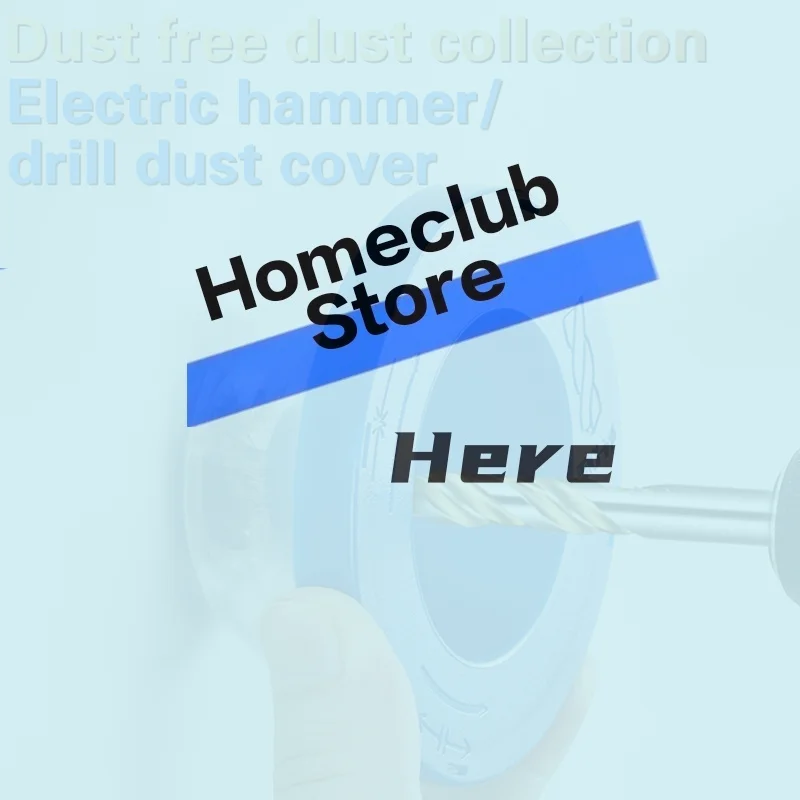 

1Pcs Electric Drill Dust Cover Household Impact Hammer Dust Collector Ash Bowl Power Tool Accessory Drilling Dustproof Device