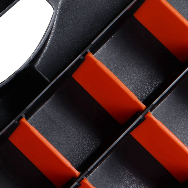 A05I-2PCS Scatola di parti portatile Scatola di immagazzinaggio per viti Parti metalliche Hardware Cacciavite Strumento manuale per riparazione veicoli, B-320 e BF-312