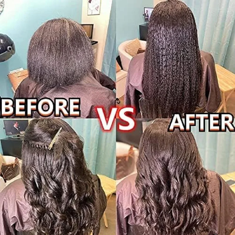 وصلات شعر بشري منغولي مع حبات صغيرة ، ميكرولينك ، حلقة صغيرة ، خشنة ، أحادية اللون ، كينكي ، مستقيم ، ياكي إيطالي ، جي ،