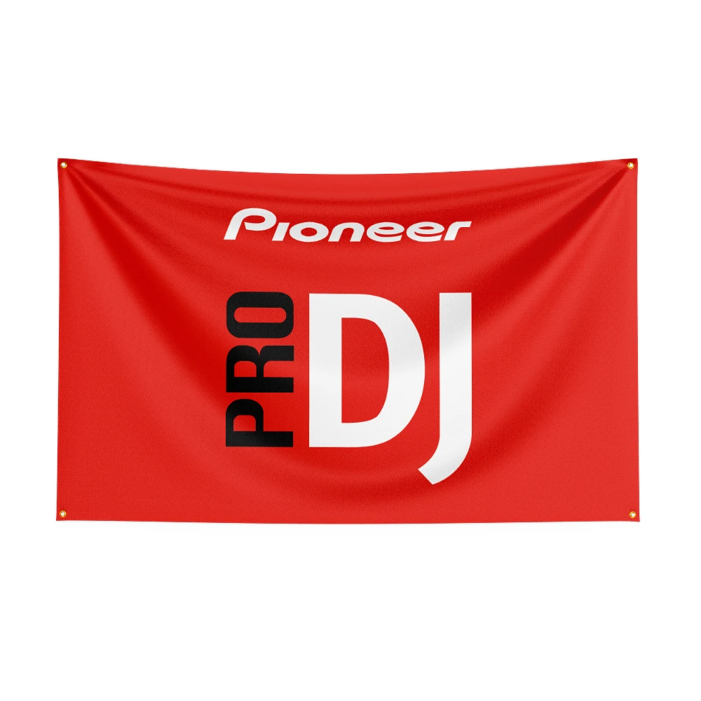 3x5 Fts Pioneer DJ Pro Music Flag Polyester Printed Home or Outdoor Decoration Banner Tapestry