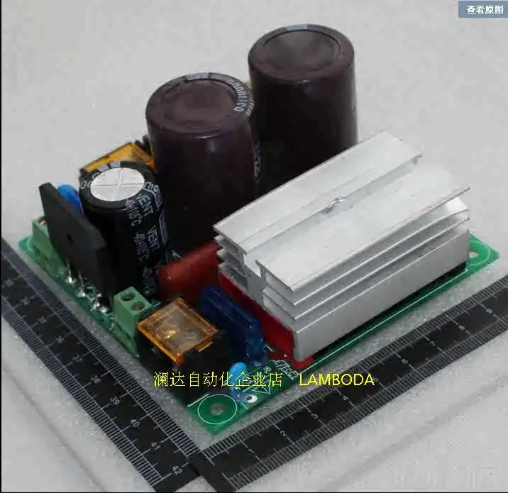 

Высоковольтная выпрямительная плата 220 В, 50 А, выпрямительный мостовой стек, 2 конденсатора 1000 мкФ, 450 В