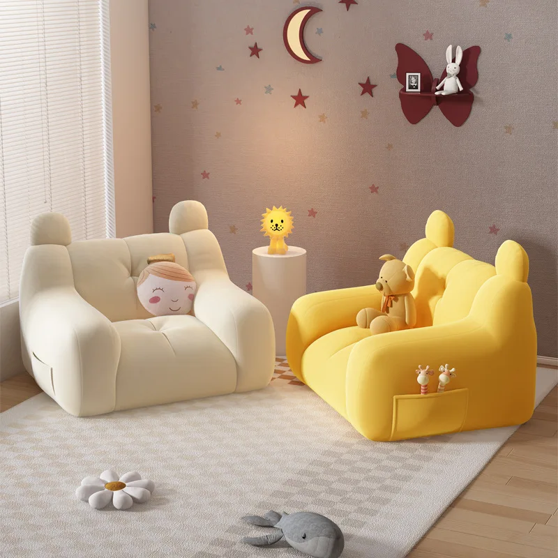 Children\'s Sofa Teddy Bear Chair Baby Lazy Sofa Chair Girl Boy Baby Cute High Quality Comfort Little Sofa Chair Cartoon Chair