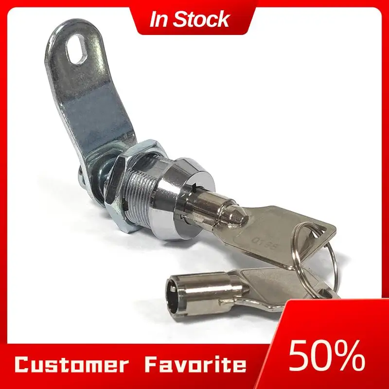 AT03 Top Tubular Cam Replacement Lock Hook Tubular Cam Lock With Key For Storage Door Security File Drawer Cabinet