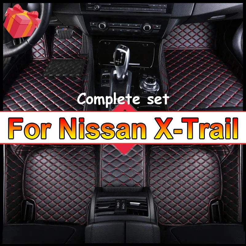 

Автомобильные коврики для Nissan X-Trail T32 2017 ~ 2020, 7-местный водонепроницаемый коврик для украшения интерьера, Автомобильный Ковер, напольный коврик, автомобильные аксессуары