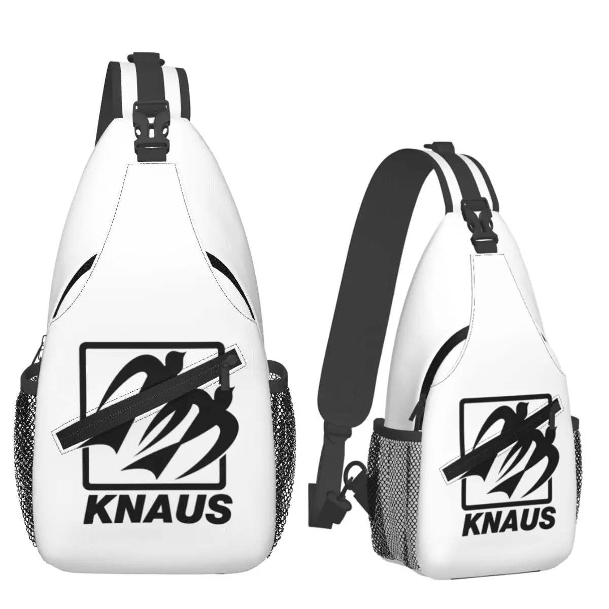 

Knaus Caravan Chest Bag Men Sling Crossbody Backpack Chest Bag Traveling Hiking Daypack Shoulder Bag