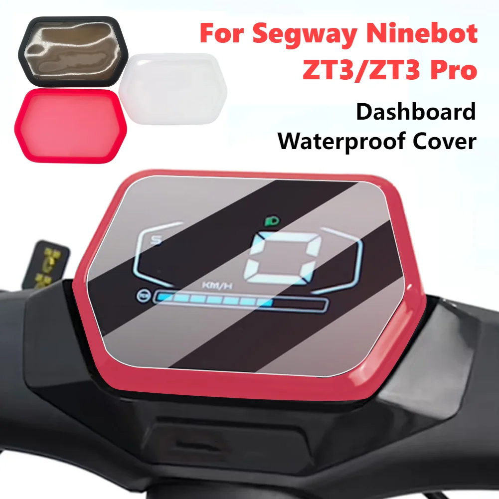 Cubierta impermeable para tablero Segway Ninebot ZT3/ZT3 Pro, cubierta de silicona a prueba de polvo y arañazos, accesorios para patinete eléctrico