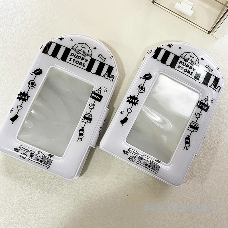 Cute Photo Album 3 Inch Photo Card Holder Idol Card Binder Collection Book 32 Pocket Book Album Photocard Storage Case