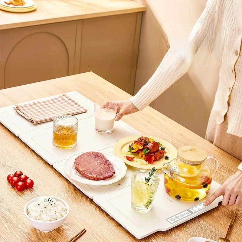 Multi-function Household Intelligent Thermostatic Cutting Board, Hot Cutting Board, Dining Table Meal Insulation Board