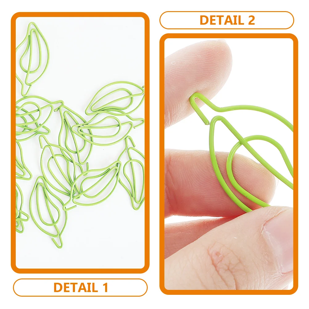 

Cute Colorful Paper Clips Creative Storage Tool Shaped Office Vintage Paperclip