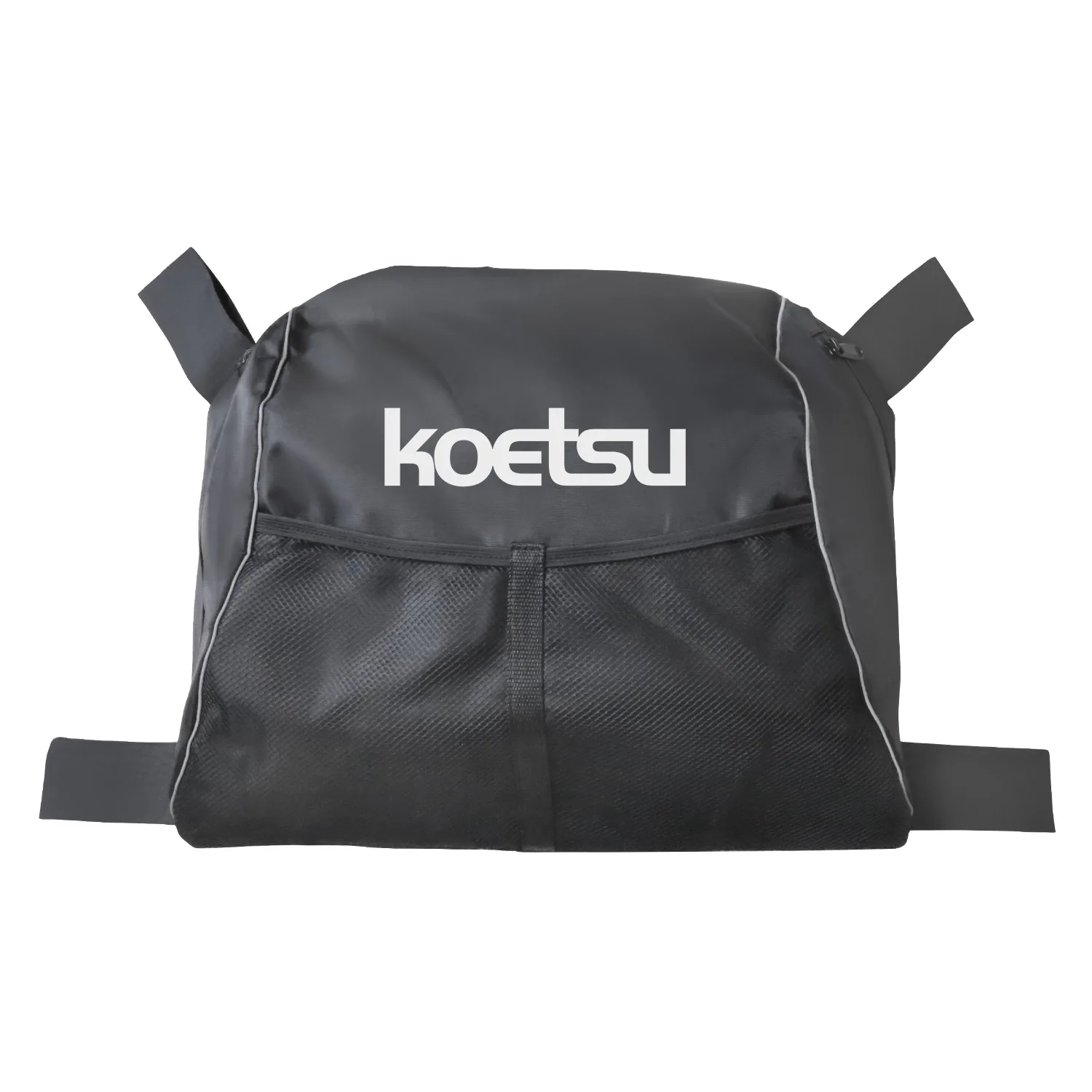 

Kayak Seat Back Storage Bag with Straps Accessories Protection Bag Large Capacity Kayaking Bag with Mesh Pouch