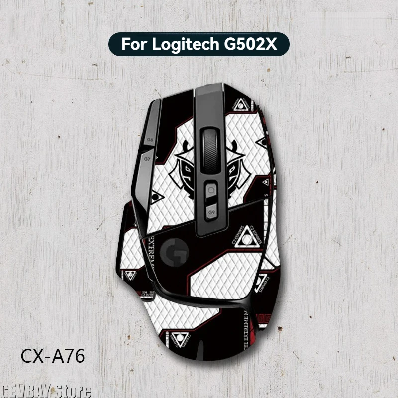 Suitable for Logitech G502X PLUS Wired Wireless Mouse Anti-slip Stickers Full Set of Sweat-absorbing Stickers