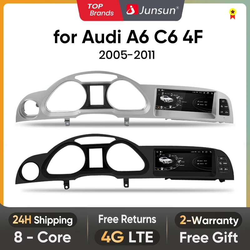 4F Setup für Audi A6 C6: Der ultimative Car Multimedia Player von Junsun