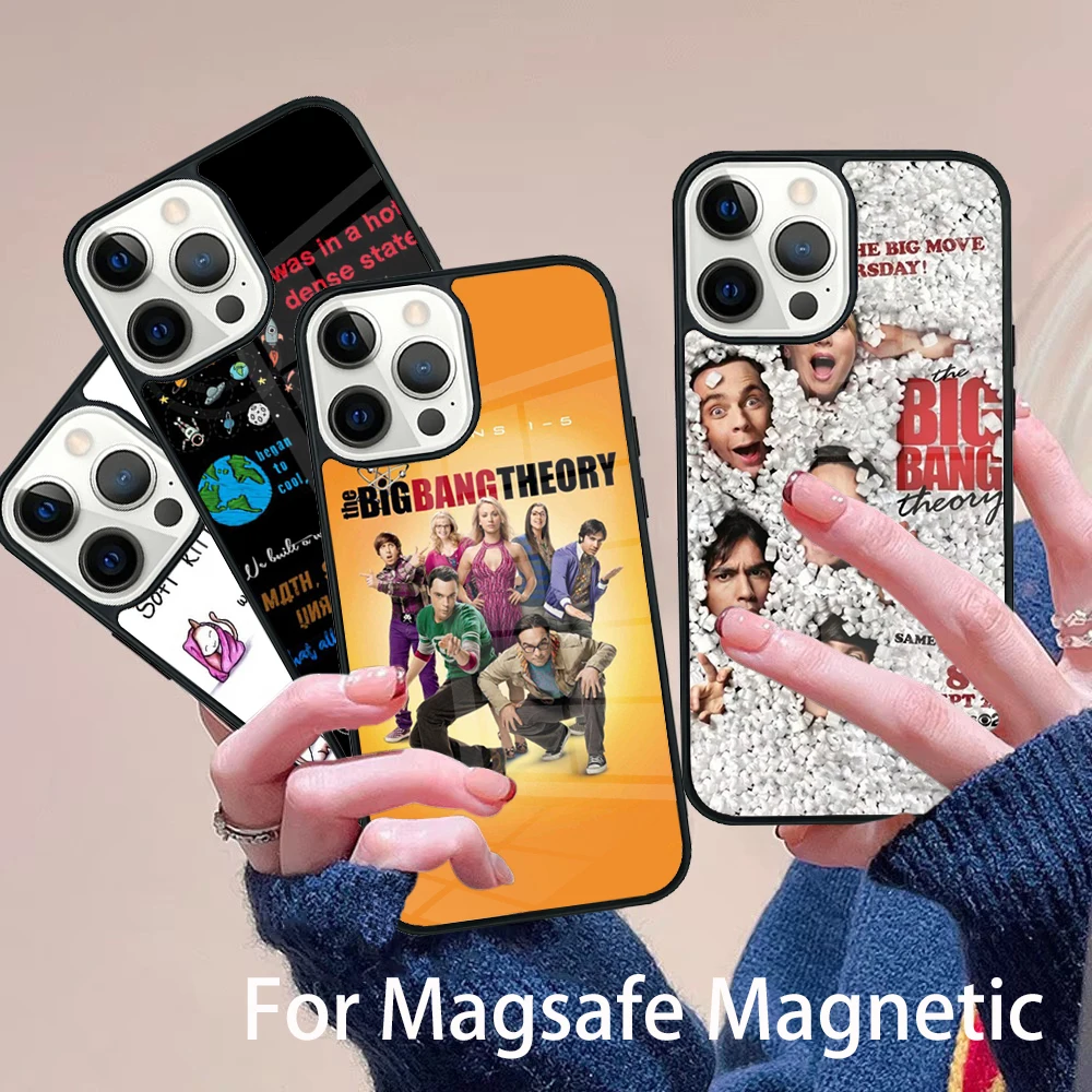 

The Big Bang Theory Phone Case Magesafe Magnetic Wireless Charge Cover For IPhone 16 11 12 13 14 15 Pro Max Plus Mini