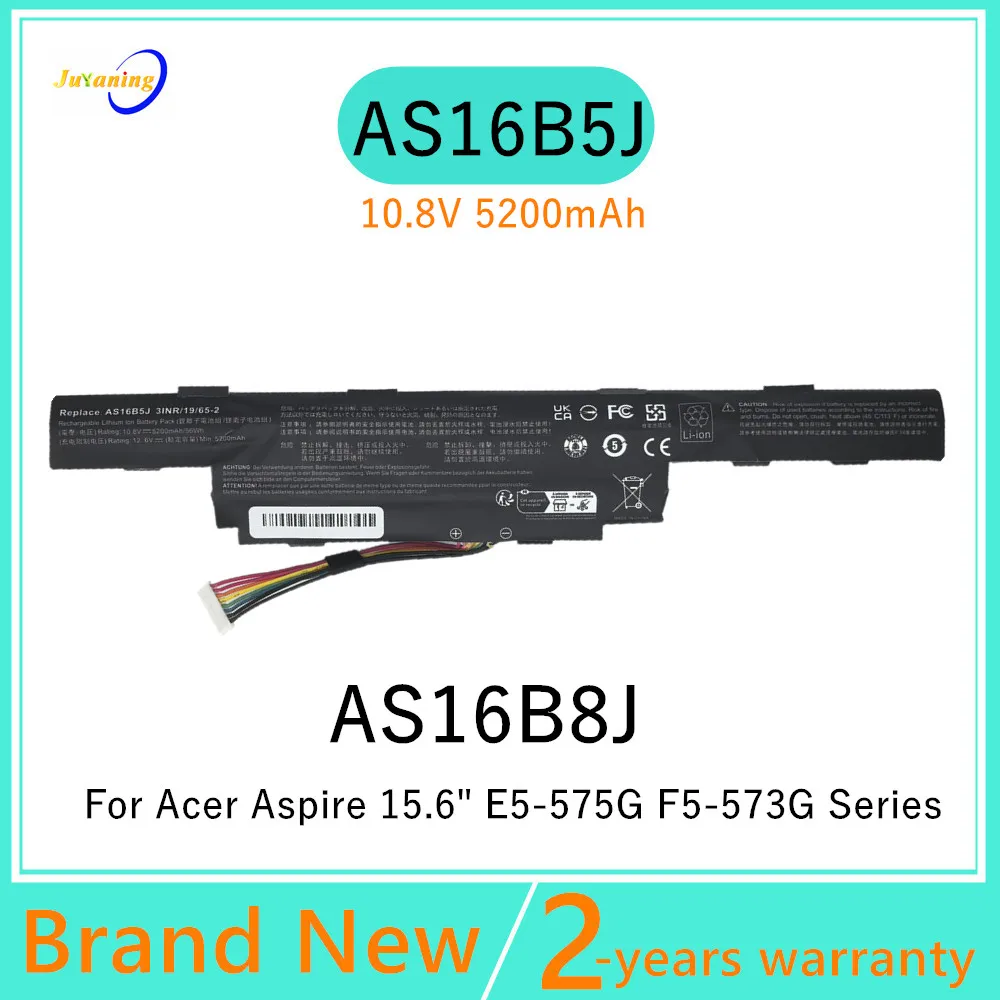 AS16B5J AS16B8J Laptop Battery For ACER Aspire E 15 E5-575G F5-573G E5-575-33BM E5-575G-53VG E5-575G-75MD F5-573G-50BM