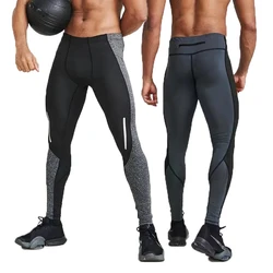 Spring Autumn Men Women Running Tights GYM Pants Exercise Basketball Football Soccer Fitness Sport Long Fleece Thermal Legging 9