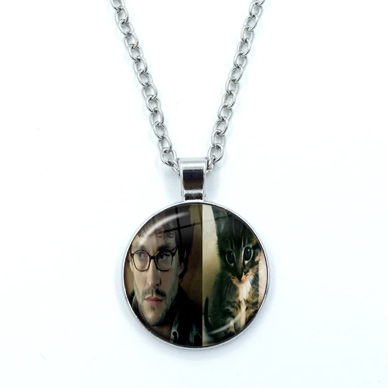 Розовый бант Will Graham I Am Insane Стеклянный купол Кабошон Подвеска Модные ювелирные изделия с кристаллами