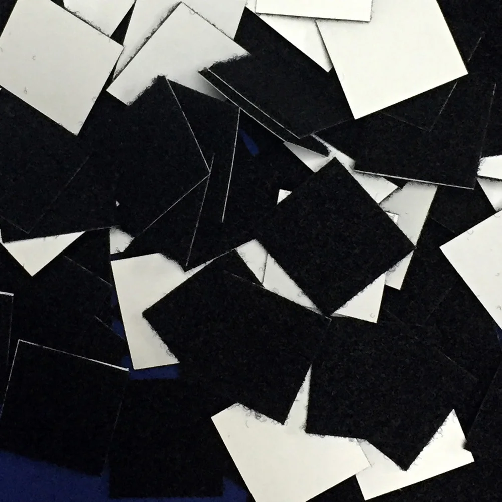 30Pcs Adhesive Rug Anchors Non-Slip Hook and Loop Fastener for Hardwood Tile Floors Living Room Bedroom Bathroom Use