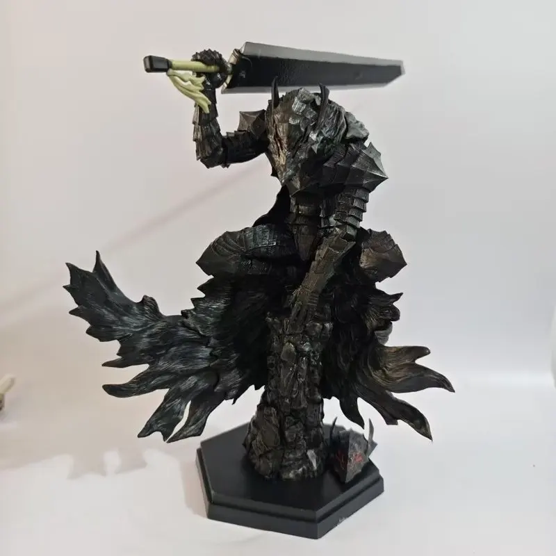 25cm ベルセルク ガッツ 高品質アニメフィギュア ガッツ バーサーカーアーマー アクションフィギュア 黒剣士 フィギュア モデル玩具 ギフト