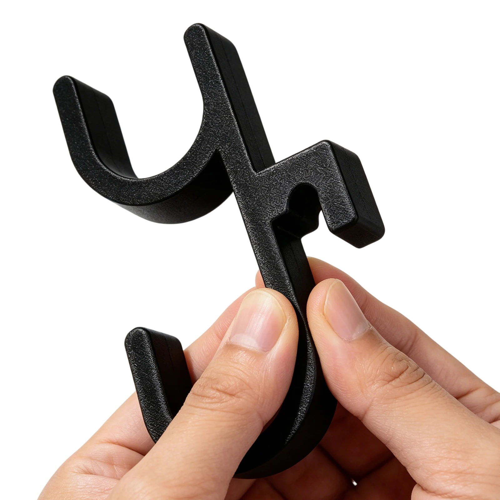 2Pcs Storage Hanger Silent Auto Accessory Stable Placement Hook No Drilling Lightweight for Most Vehicle Interior Organizer