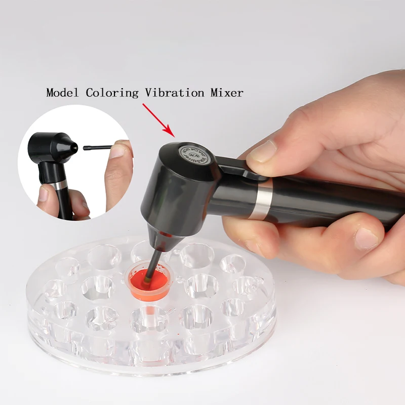 Model Coloring Tools/Pigment Vibration Mixer/Paint Professional Color Mixing Tool/Water Filling Soil Mixer Diorama Kits