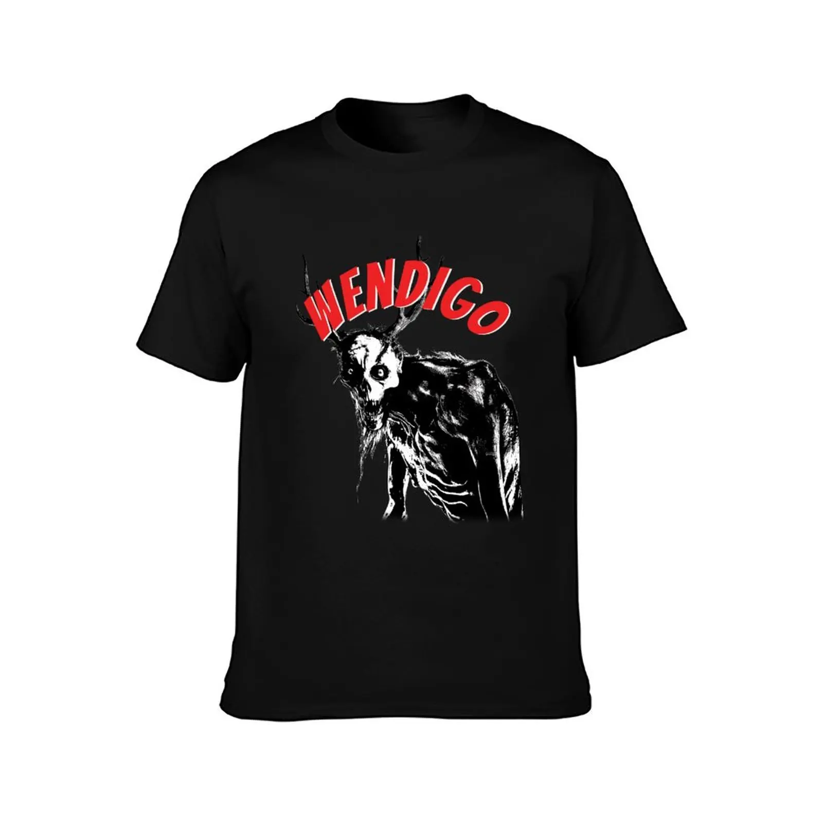 Panthers' Wendigo Cryptid T Shirt T-Shirt Standard Fit Solid Tee Shirt T-Shirt