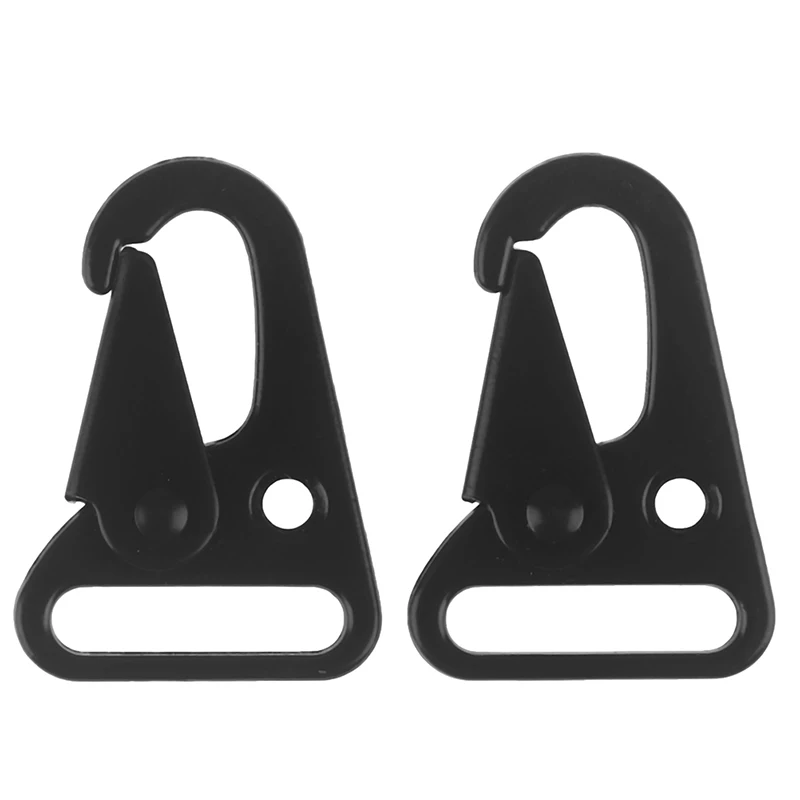 2 Stück HK Typ Sling Karabinerhaken Clips Gewehrband Werkzeugbefestigung Karabiner Schnalle