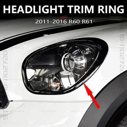 for 2011-2016 R60 R61 BMW MINI Cooper Countryman Paceman Headlight Trim Ring Bezel 51139801573/574, 51139813823/824