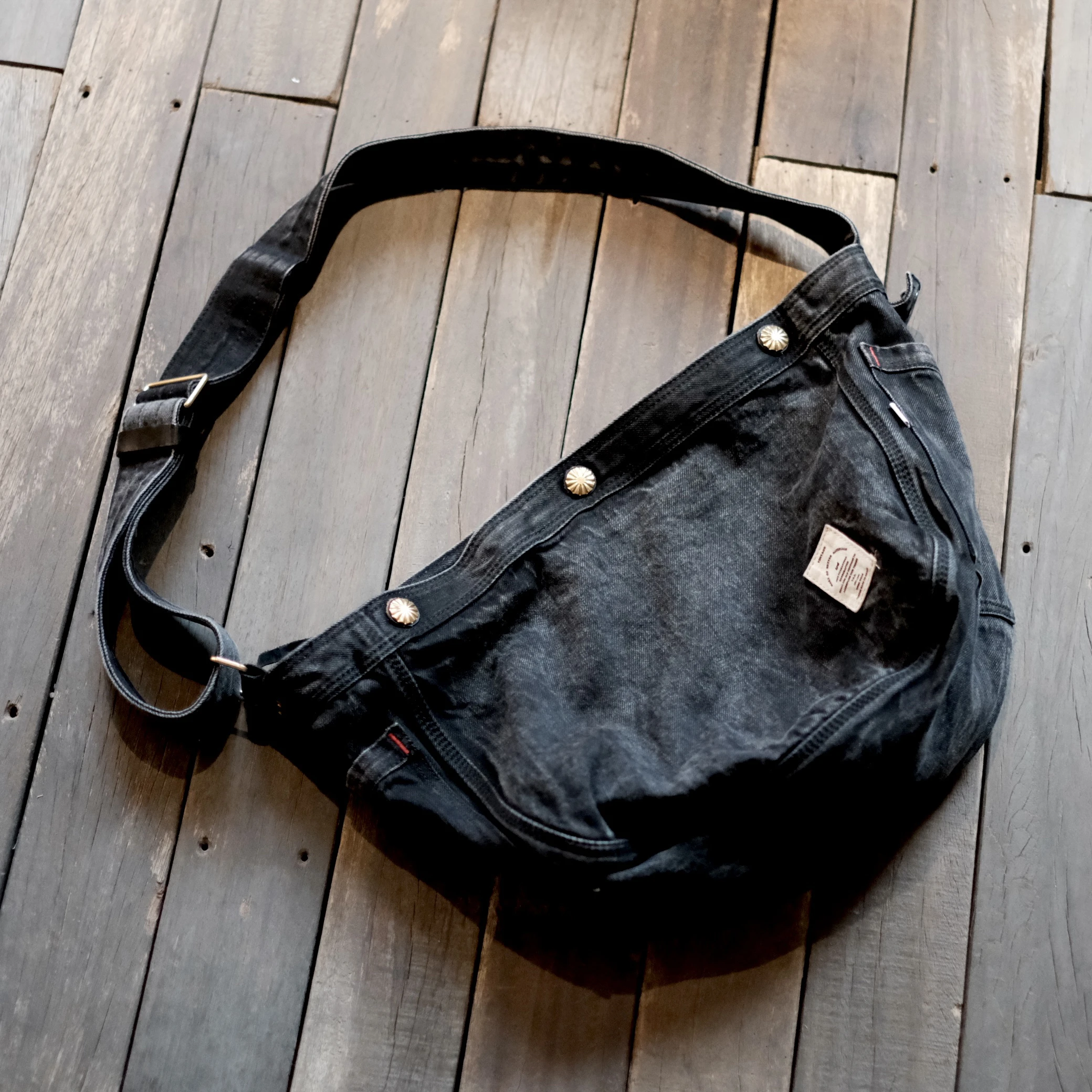 

Handmade Niche Washed-out Vintage Crossbody Bag Shoulder