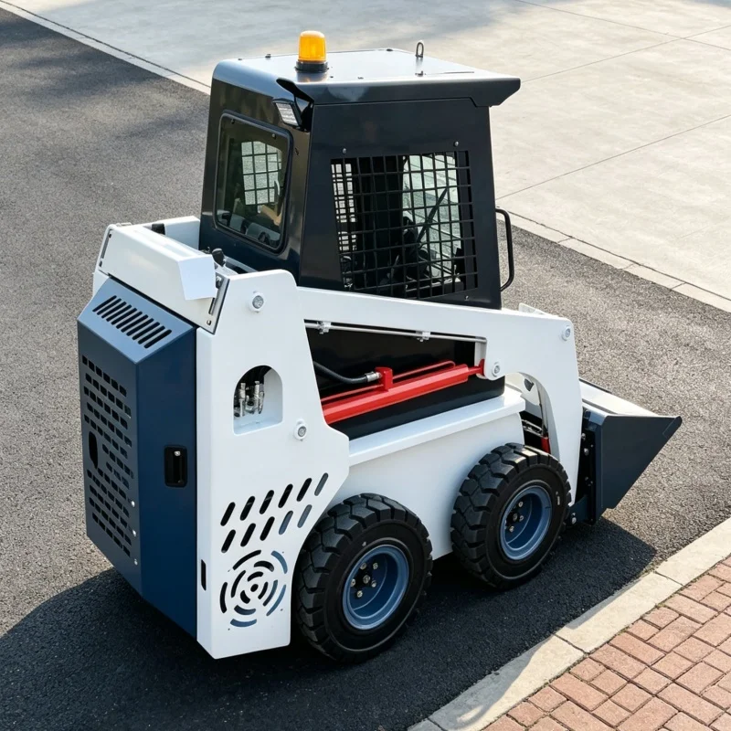 

Customized Premium Ride-on Skid Steer Loader, High-quality Skid Steer, Compact Construction Handling Machine