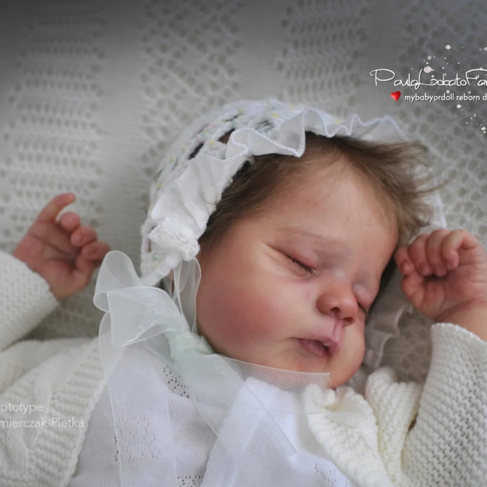 21 Inch Eric/Erica Reborn Vinyl Pop Kit Levensechte Onbeschilderde Pasgeboren Baby Schimmel Pop Delen Met Doek Lichaam