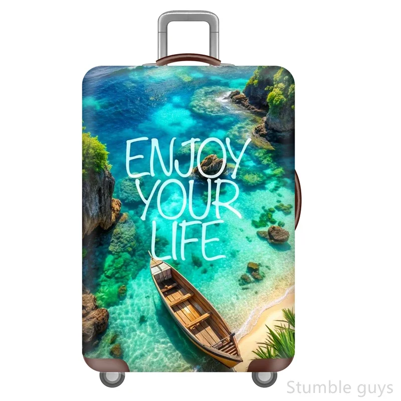 

Stretchy Anti-Wear Suitcase Cover Protective Dustproof Elastic Luggage Sleeve Essential Travel Accessory Airline Trips