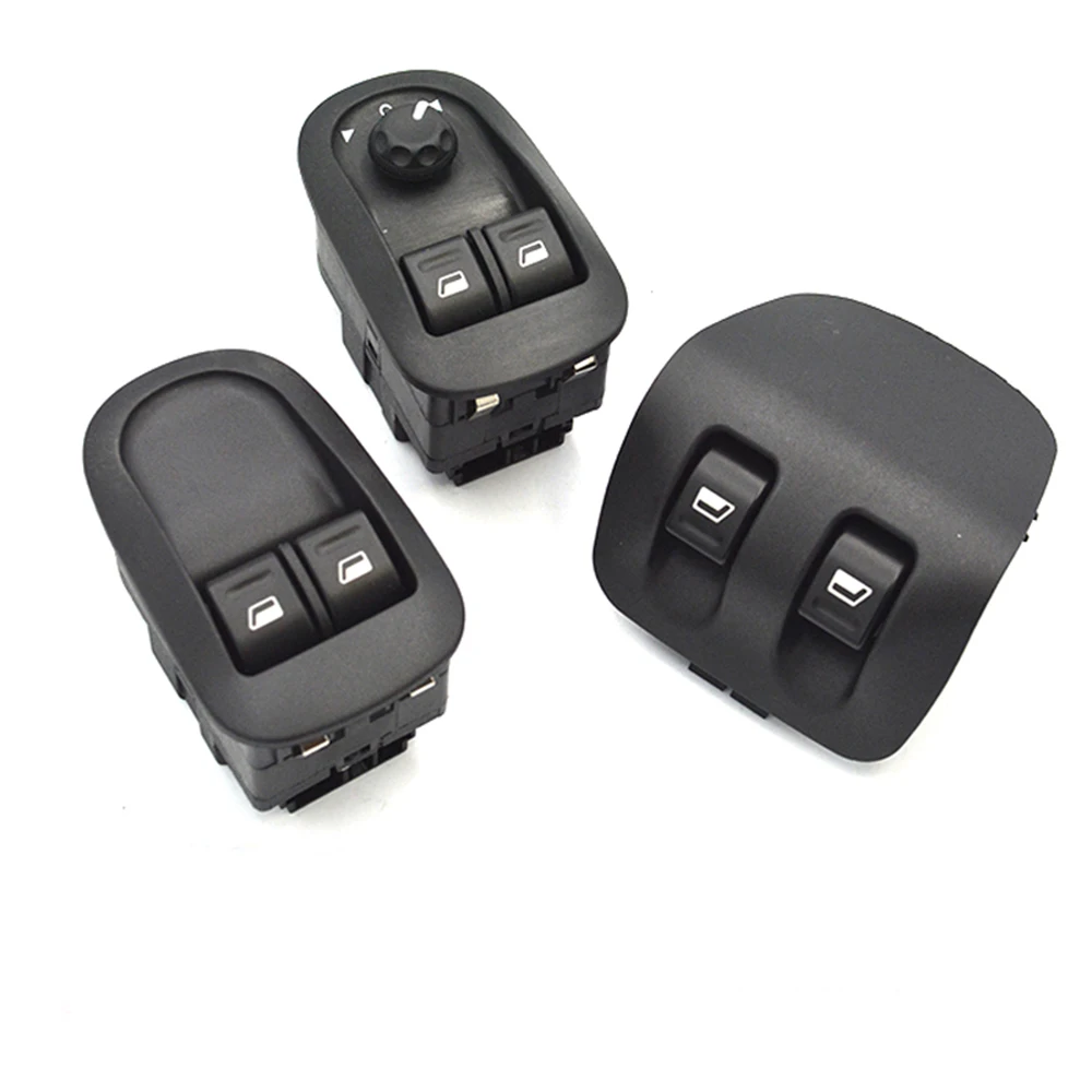 

1 шт., переключатель регулятора дверного стекла, электрический переключатель стеклоподъемника, переключатель стеклоподъемника для Peugeot 206 207 Citroen C2